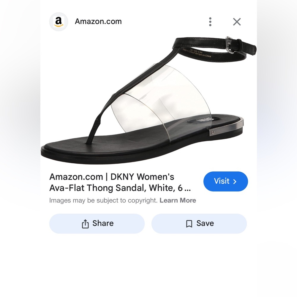 DKNY Sandals size 7